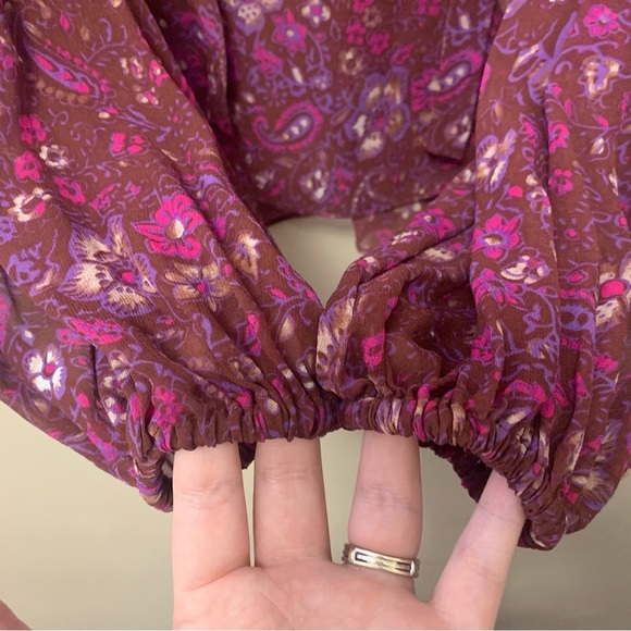 Ulla Johnson Carmine Blouse in Sumac Size 2 Silk - Picture 7 of 10